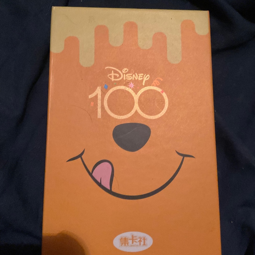 Disney Pooh bear joyful card box